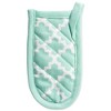 Design Imports Aqua Lattice Panhandle (Set Of 3) - 4 of 4