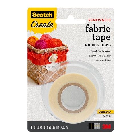 Scotch Create Removable Double Sided Fabric Tape Target