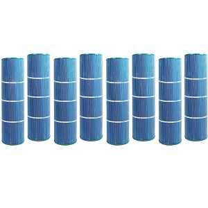 Hurricane 8 Pack HF7489-04M Elite Aseptic Pool Filter Cartridge for PA112, Unicel C-7489, Filbur FC-1275, Hayward Super-Star-Clear C-4500, C-4520 - 1 of 4