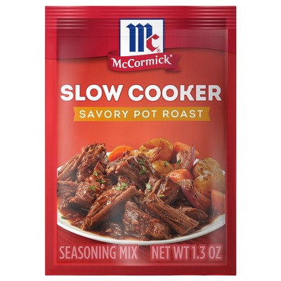McCormick Slow Cooker Savory Pot Roast Seasoning Mix - 1.3 oz