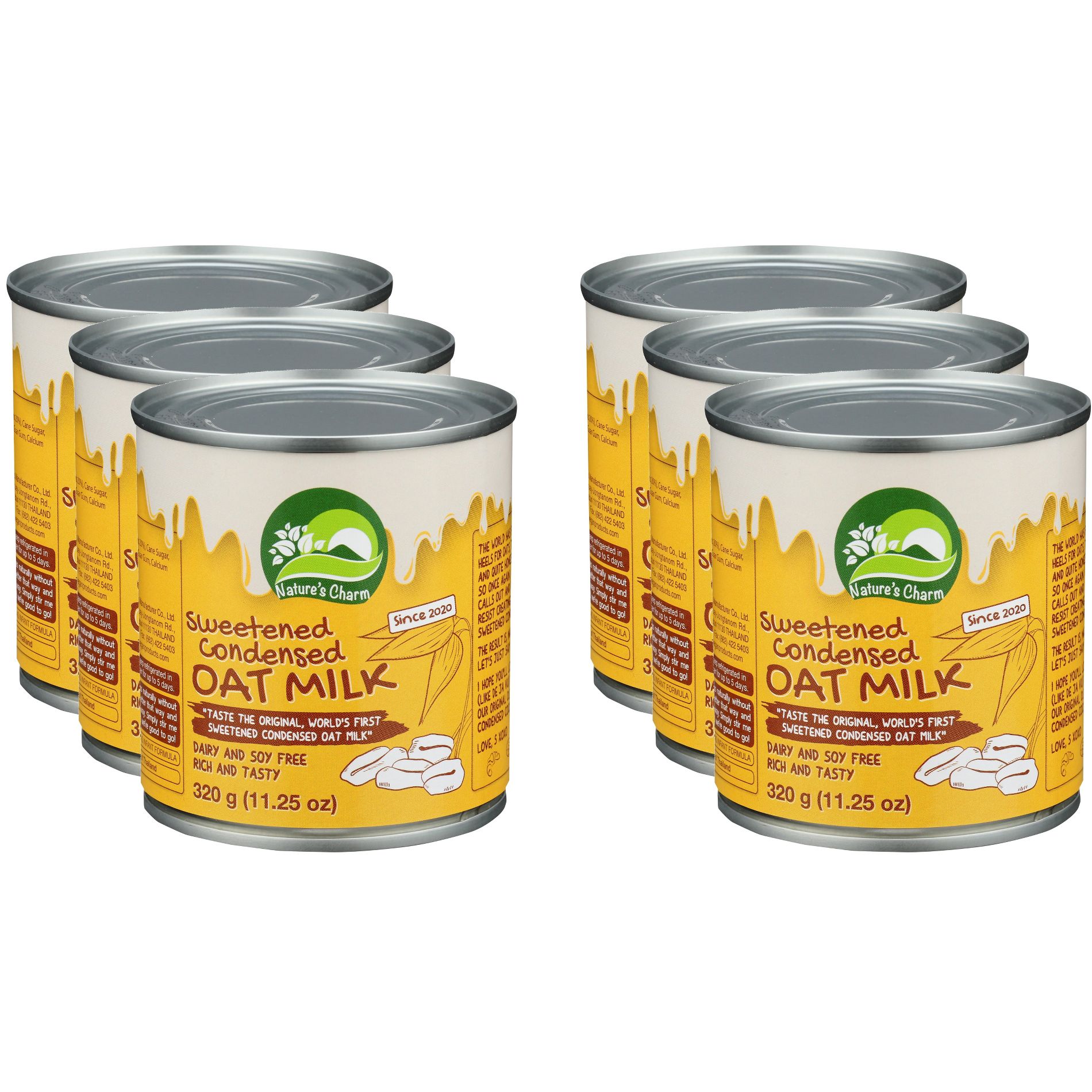 Natures Charm Milk Oat Condensed - Case of 6 - 11.25 oz