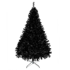 Karl Home 6ft Black PVC Christmas Tree with 1600 Branches - 1 of 4