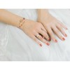 Michelle Marie Boutique's Strawberry Quartz and Rhodonite Stretch Bracelet | A Delicate and Earthy Combination - 4 of 4