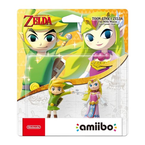 The Legend Of Zelda Series Amiibo Figure - Toon Link/zelda: The Wind Waker  2-pack : Target