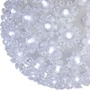 Northlight LED Lighted Starlight Sphere Hanging Outdoor Christmas Decoration- 7.5" - Pure White Lights - 4 of 4