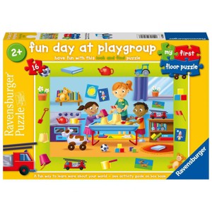 Ravensburger Fun Day at Nursery Jigsaw Puzzle - 16pc - 1 of 4