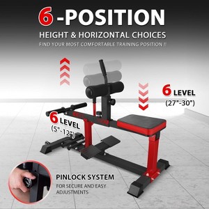 ER KANG Adjustable Seated Calf Raise Machine With Band Pegs for Leg Training and Exercise for Home Gym - 1 of 4
