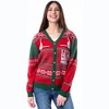 Seven Times Six ELF The Movie Men's Cotton Headed Ninny Muggins Ugly Christmas Sweater Red - 4 of 4
