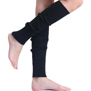 1 Pair Women's Knitted Leg Warmers for Cold Weather 21 Inches Long - 1 of 1