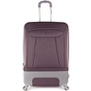 Rockland Rome Hybrid Spinner Wheel Luggage Lavender 3-Piece Set (20/24/28) - 2 of 4