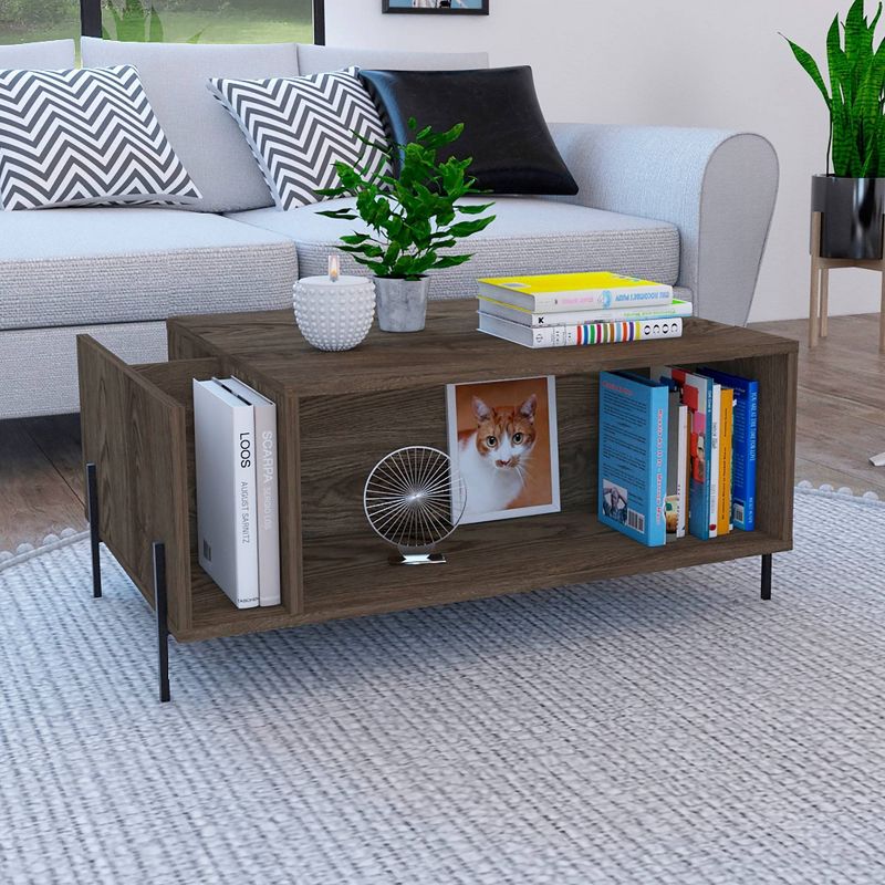 Page Exposed Coffee Table Brown - RST Brands, 3 of 8
