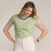 Lands' End Women's Cotton Rib T-shirt - 4 of 4