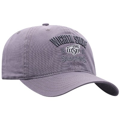 NCAA Wichita State Shockers Men's Skill Gray Garment Washed Canvas Hat