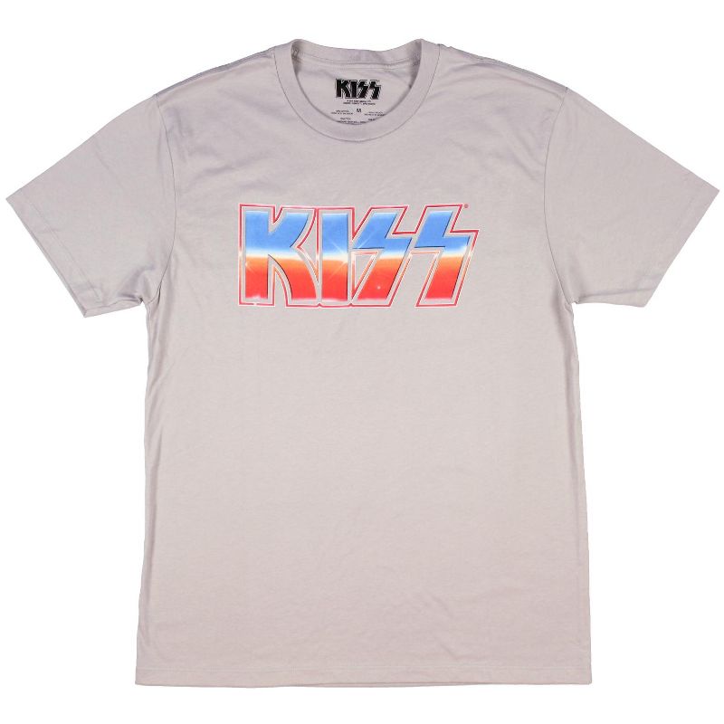KISS Junior's Colorful Band Logo Boyfriend T-Shirt, 1 of 4
