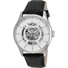 Invicta 22594 Men's Objet D Art White & Silver Skeleton Dial Black Leather Strap Automatic Watch - 2 of 4