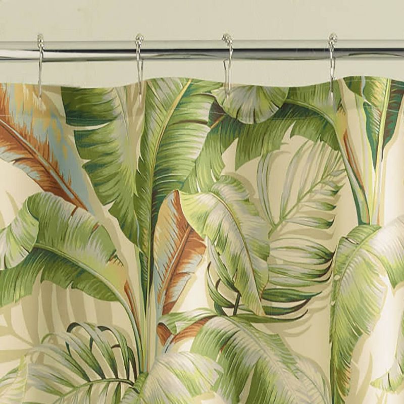 72&#34;x84&#34; Palmiers Shower Curtain Green - Tommy Bahama, 4 of 7