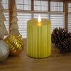 7" HGTV LED Real Motion Flameless Gold Candle Warm White Lights - National Tree Company - 2 of 4