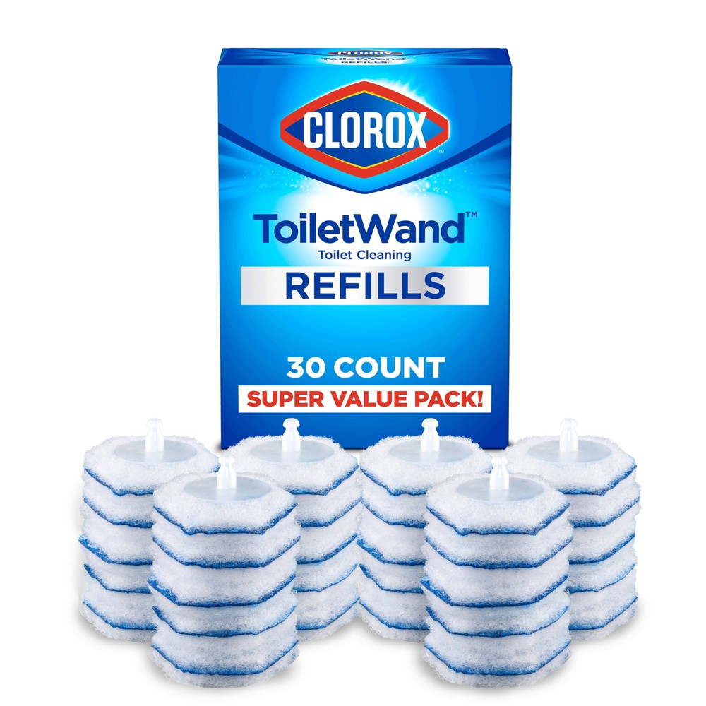 Clorox ToiletWand Disinfecting Refills Disposable Wand Heads - 30ct
