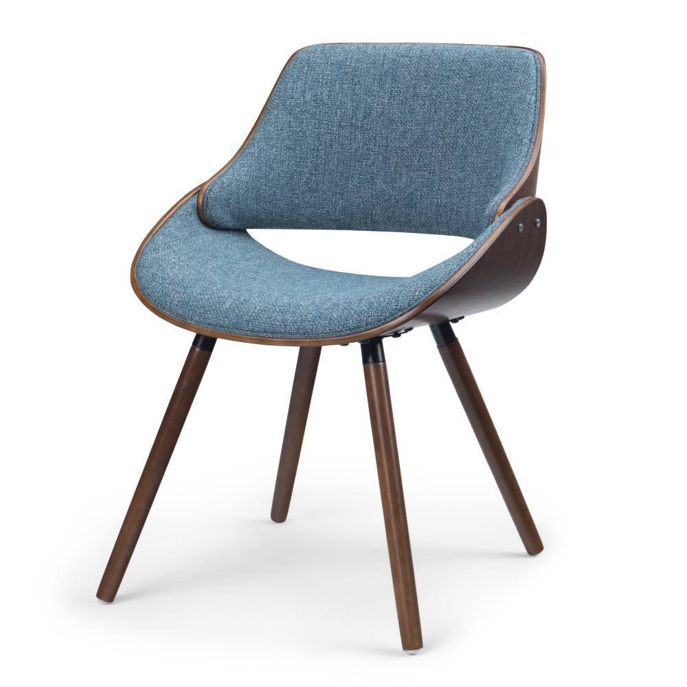 Photos - Chair Malone Bentwood Dining  Denim Blue - WyndenHall: Mid-Century Modern,