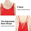 Solaris Women’s Beach Casual Mini Sundress, Backless Spaghetti Strap Mini Summer Dresses, Gift for Moms - 3 of 4