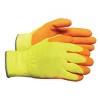 Showa  Coated Gloves,Orange/Hi-Vis Yellow,L,PR 317L-09 - 2 of 4