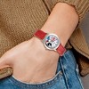 Black Bow Jewelry Disney Girls Minnie & Mickey Red Leather Tween Watch - 2 of 3
