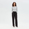 Women's High-Rise Wide Leg Trousers - A New Day™ - 3 of 3