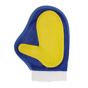 Unique Bargains Single-sided Pet Grooming Glove 1 Pc - 1 of 4