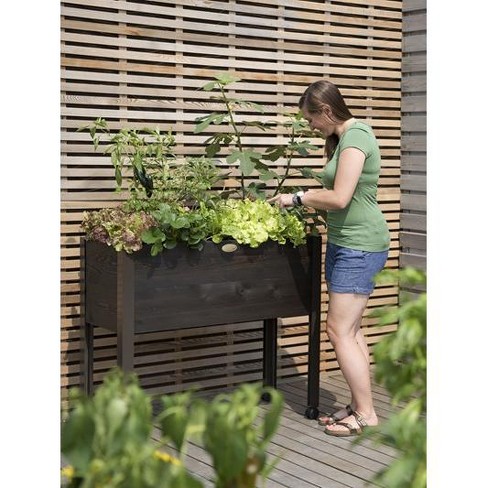 Eco-Stained Self-Watering Standing Garden - Gardener's ...