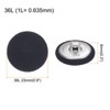 Unique Bargains Metal Shank Round Cloth Covered DIY Sewing Buttons 20 Pcs - 2 of 4