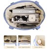 Geenric Tote Bag for Women Shoulder Bag Work Bags with Zipper Lightweight Handbags - 3 of 4