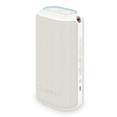 Monster DNA MAX Waterproof Bluetooth Speaker with Qi Wireless Charging Pad & Reverse USB-C Charging