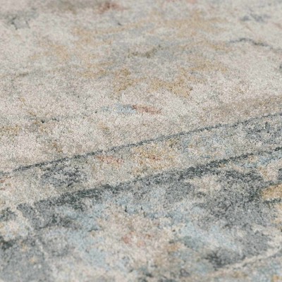 Hauteloom Ahmaud Beige & Light Gray Thick Luxe Area Rug