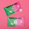 Big Dot of Happiness Witch Party Game Scratch Off Cards, Fun Activity for Kids, Pink and Green Birthday or Halloween Party Game for Girls - 22 Count - 2 of 4