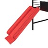 Sapphtopaz Twin Size Metal Loft Bed with Slide,House Bed with Guardrail & Ladder,Space-Saving Kids Bed Frame with WritableBoard for Boys & Girls - 4 of 4