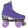 Crazy Skates Evoke Roller Skates For Women - Stylish Suede Quad Skates - 3 of 4