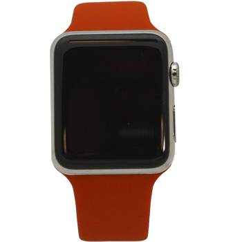 Olivia Pratt Orange Silicone Apple Watch Band 42mm : Target