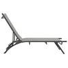 vidaXL Sun Loungers 2 pcs Textilene and Steel - 3 of 4