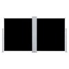 vidaXL Retractable Side Awning Black 55.1 in.x236.2 in. - 4 of 4