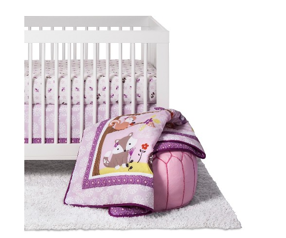 Lavender woods cheap crib bedding