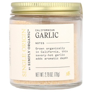 Simply Organic Single Origin, Californian Garlic, 2.79 oz (79 g) - 1 of 2