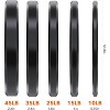 Weights Bumper Plates Set,2 Inch Bumper Plate,Rubber Strength Training Plates for Weightlifting & Strength Training Home Gym - 3 of 4