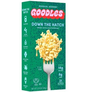 Goodles Mac & Cheese Down the Hatch Noodles, Cheddar Chile Popper, Fusilli, Shelf-Stable, 5.25 oz (Pack of 2) - 1 of 1