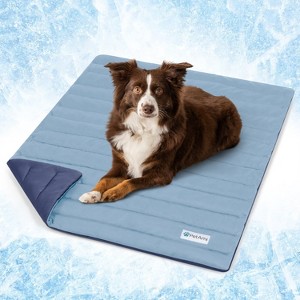 PetAmi Premium Cooling Blanket Mat for Dog Pet Cat, Q-MAX Cold Summer Sofa Couch Crate Kennel Cover Sleeping Pad - 1 of 4