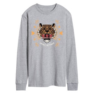 Men's - Disney - Spirit of the Tiger Long Sleeve Graphic T-Shirt - 1 of 4