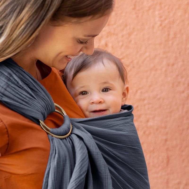 Moby Ring Sling Baby Carrier, 4 of 8
