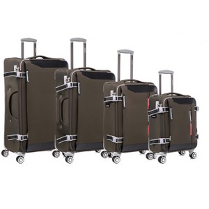Kumasinova Softside Luggage Set,4 Pcs Expandable Polyester Suitcases,Lightweight Luggage Travel Set,Upright Spinner Luggage20/24/28/32" - 1 of 4