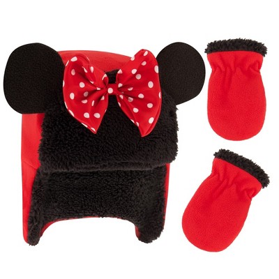 Minnie mouse best sale hat and mittens