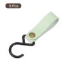Unique Bargains PU Leather Strap Camping Outdoor S-shaped Hooks and Hangers 8 Pcs - 3 of 4