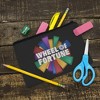 Wheel Of Fortune Wheel Of Fortune Onion Logo Makeup Cosmetic Bag Organizer Pouch - 2 of 4